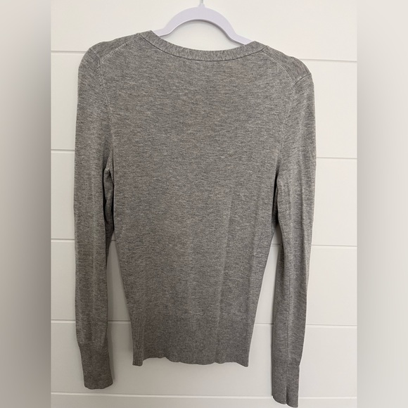 Express B-neck sweater Gray Grey Small - Picture 3 of 3